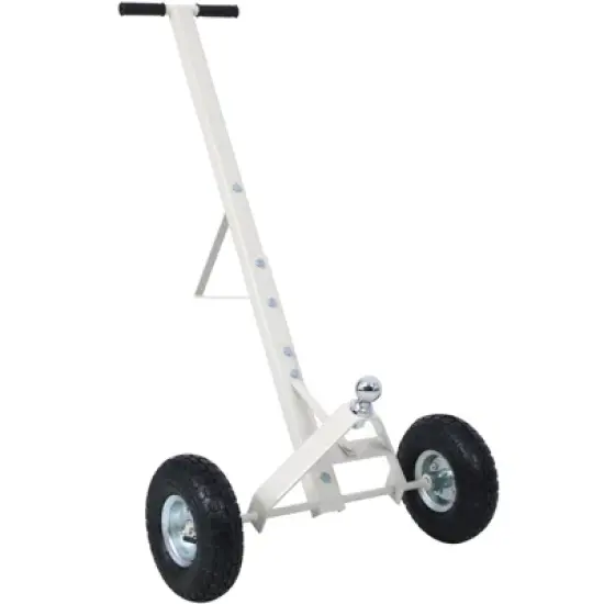NAYSAYE Wagon Trailer Dolly Pneumatic Tires Tongue Weight Capacity for Garage and Outdoor Use, Gray, 47.6"*25.6"*15.6" image {1}
