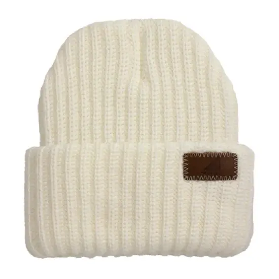 Arctic Gear Adult Acrylic Ribbed Cuff Winter Hat image {3}