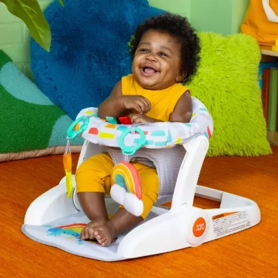 Bright Starts Learn-to-Sit 2-Position Floor Seat - Playful Paradise image {9}