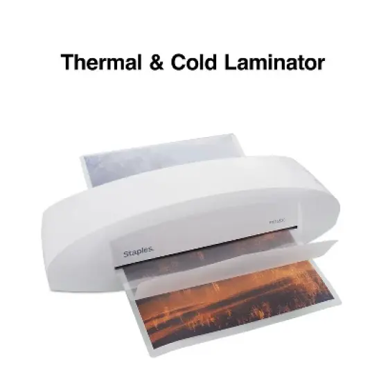 Staples 9.5" Thermal & Cold Laminating Machine 5738801 image {1}