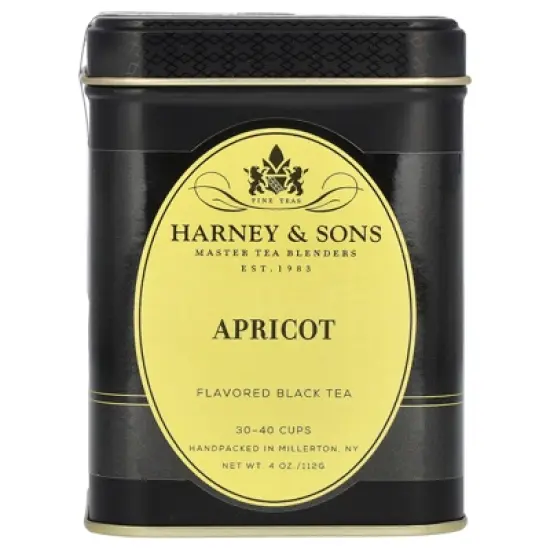 Harney & Sons Black Tea, Apricot, 4 oz (112 g) image {2}