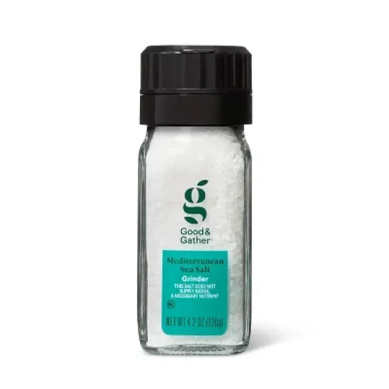Mediterranean Sea Salt Grinder - 4.2oz - Good & Gather&trade; image {3}