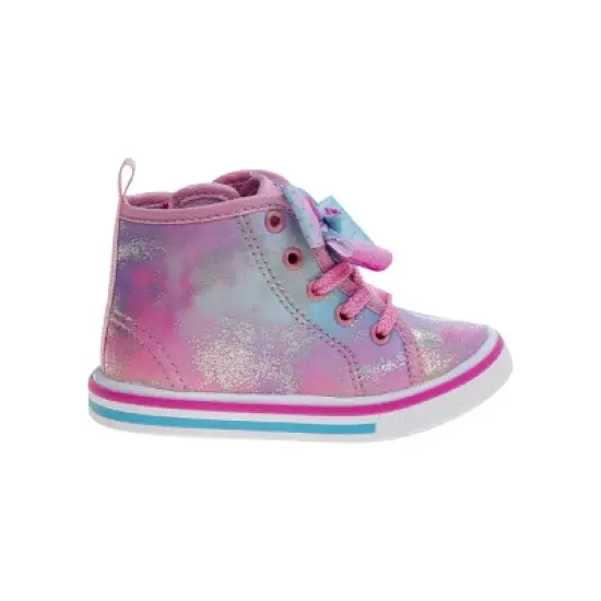 Laura Ashley Girls High-Top Canvas Sneakers (Toddler ) image {4}