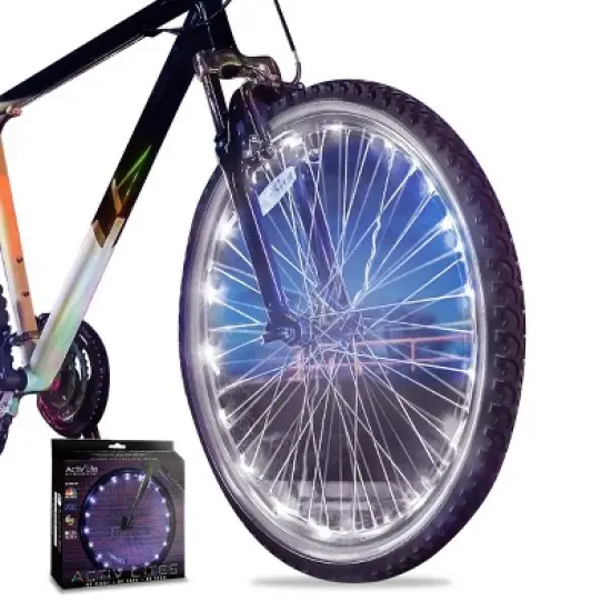 Activ Life 2-Tire Pack LED Bike Wheel Lights with Batteries Included! Get 100% Brighter and Visible from All Angles for Ultimate Safety and Style image {13}