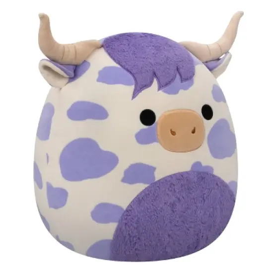 Squishmallows 16" Conway the Purple Spotted Highland Cow Plush Toy (Target Exclusive) image {2}