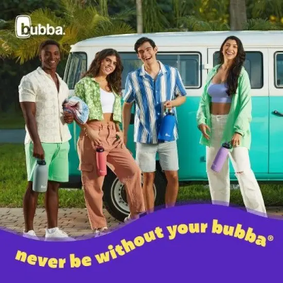 Bubba Radiant Stainless Steel Simple-Lid Rubberized Water Bottle, 64oz. image {5}