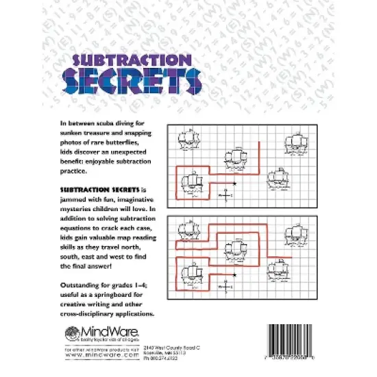 MindWare Subtraction Secrets - Brainteasers image {1}
