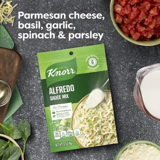 Knorr, Alfredo Sauce Mix, 1.6 oz (45 g) image {3}