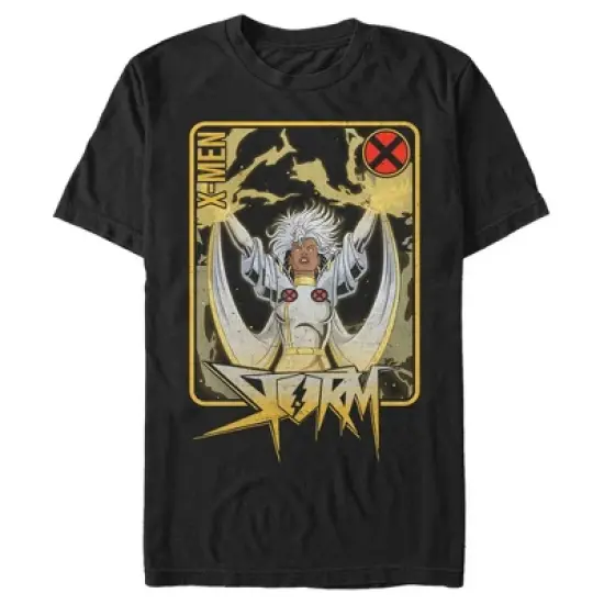 Men's Marvel X-Men Storm Card T-Shirt image {3}