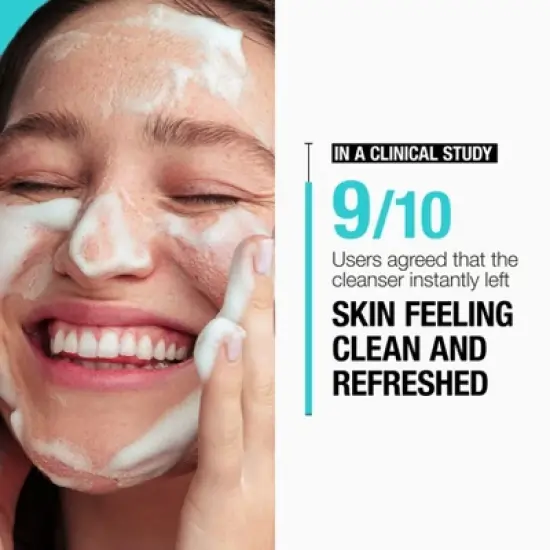 Neutrogena Ultra Gentle Cream-to-Foam Face Cleanser - Fragrance Free - 8.5 fl oz image {5}