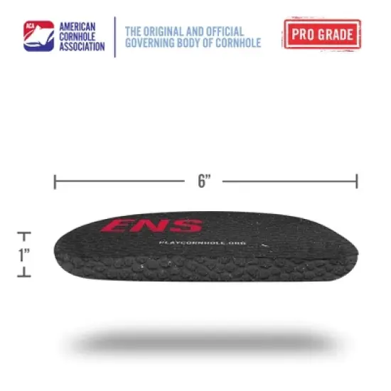 Gameday Athens Synergy Pro Black Cornhole Bags (Set of 4) image {3}