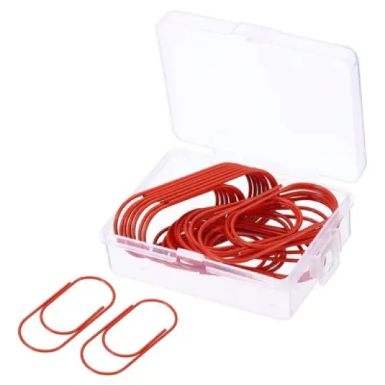 Unique Bargains Large Metal Prevent Tearing Pages Home Office Paper Clip 20 Pcs image {10}