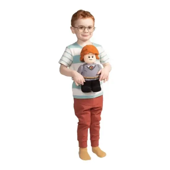 Manhattan Toy Company LEGO&reg; Ron Weasley&trade; Minifigure Plush 12" Character image {2}