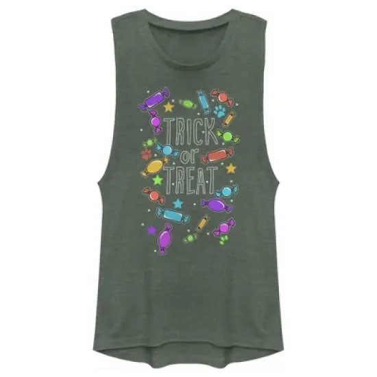 Junior's Lost Gods Halloween Candy Explosion Festival Muscle Tee image {6}