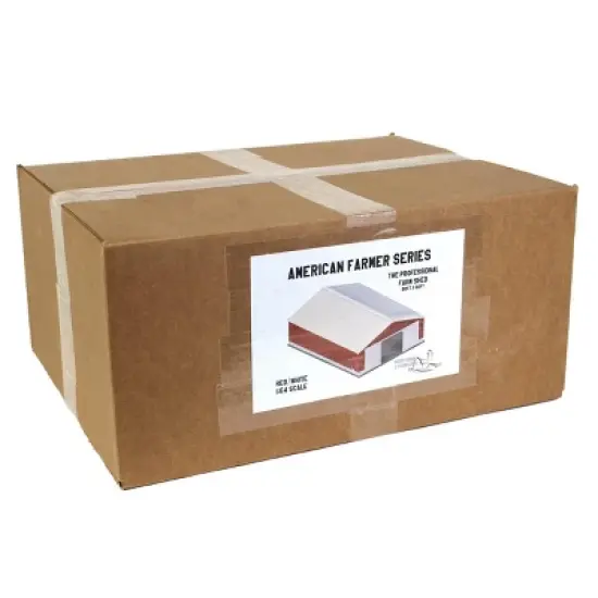 3D Print 1/64 "The Professional" 60ft x 80ft Machine & Farm Shed RW-2 image {4}