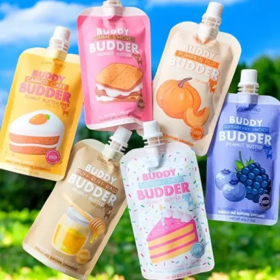 3 Pack Gimme S'mores Squeeze Pack Buddy Budder (4oz) image {2}