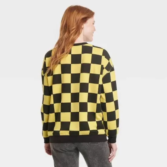 Women's Snoopy Cozy Graphic Sweatshirt - Yellow image {1}