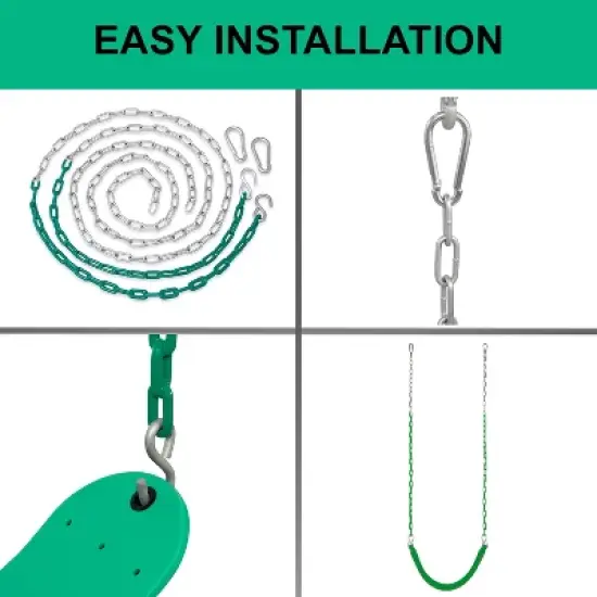 Swingan Vinyl Coated Chain - Set of 2 image {3}