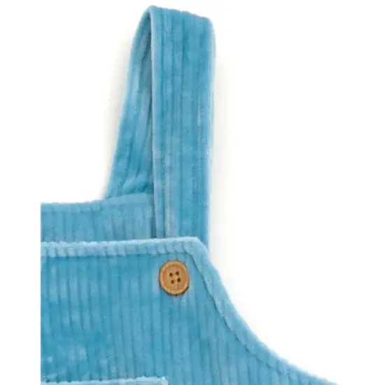 Sesame Street Baby Corduroy Ribbed Overall and T-Shirt Outfit Set Newborn to Infant image {5}