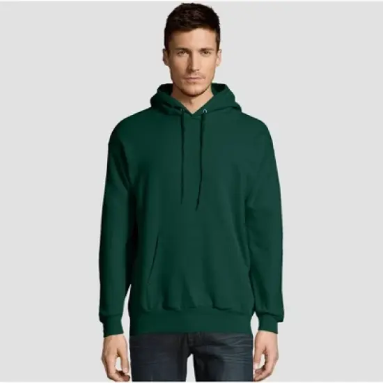 Hanes Men's EcoSmart Fleece Pullover Hooded Sweatshirt image {14}