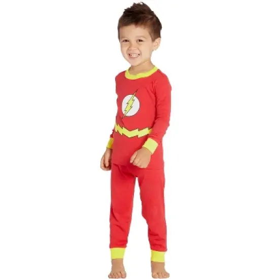 Intimo DC Comics Baby Boys' Flash 2 Piece Sleep Set image {3}