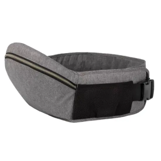Moby Hip Seat Baby Carrier - Heather Gray image {12}