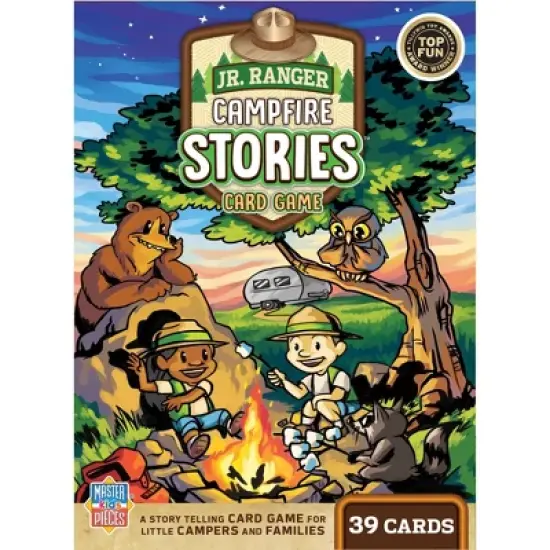 MasterPieces Kids Games - Jr Ranger - Campfire Stories Kids Card Game image {1}