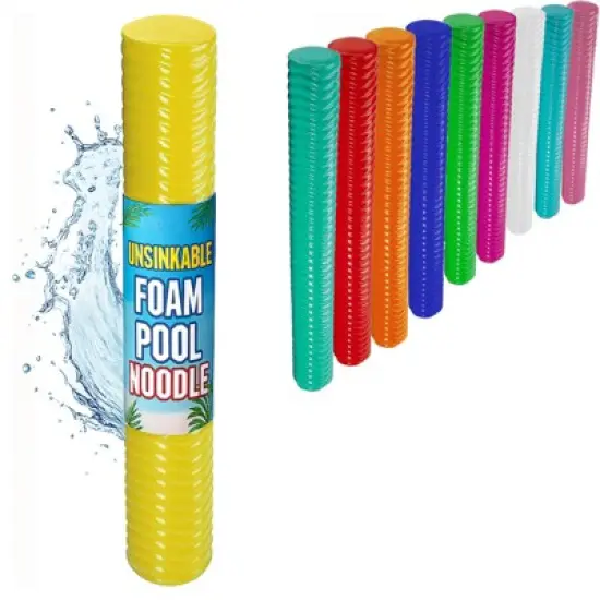 California Sun Deluxe Unsinkable Ultra Soft Foam Cushion Pool Noodle image {18}