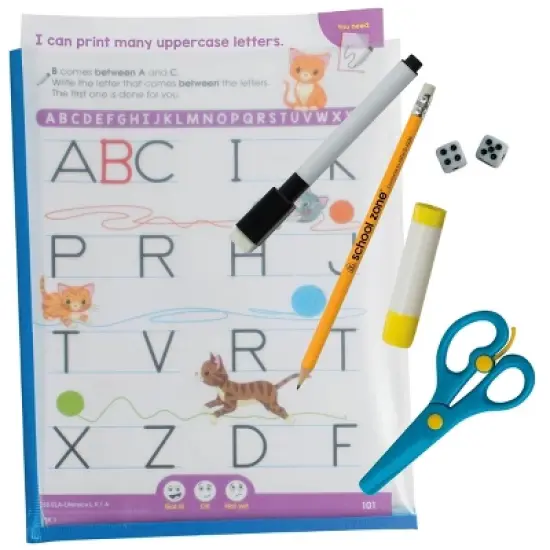 School Zone Kindergarten Full Learning Program - (Paperback) image {9}