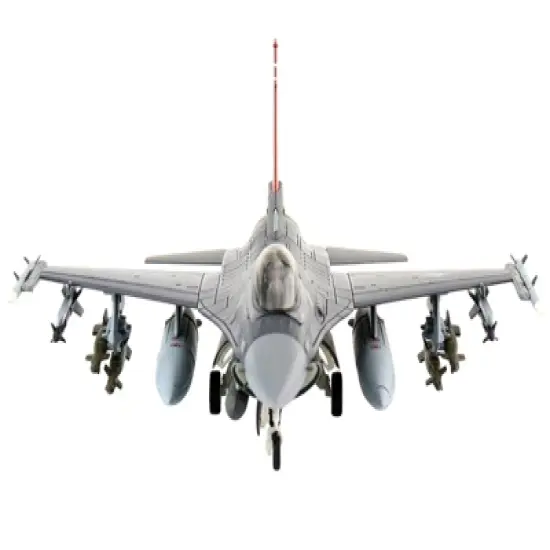 General Dynamics F-16C Fighting Falcon Fighter Aircraft "Air Power Series" 1/72 Diecast Model by Hobby Master image {2}