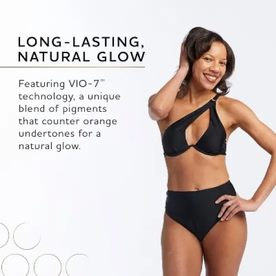 Norvell Venetian Self-Tanning Mousse with Bronzer (8 oz) Instant Self Tanning with cool-violet undertones for a natural tan. Anti-Orange Technology. image {4}