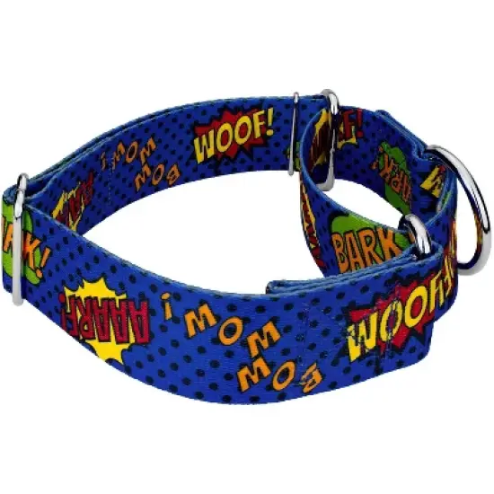 Country Brook Petz HossFit Jr Wide Martingale Dog Collar - Geek Chic Collection image {8}