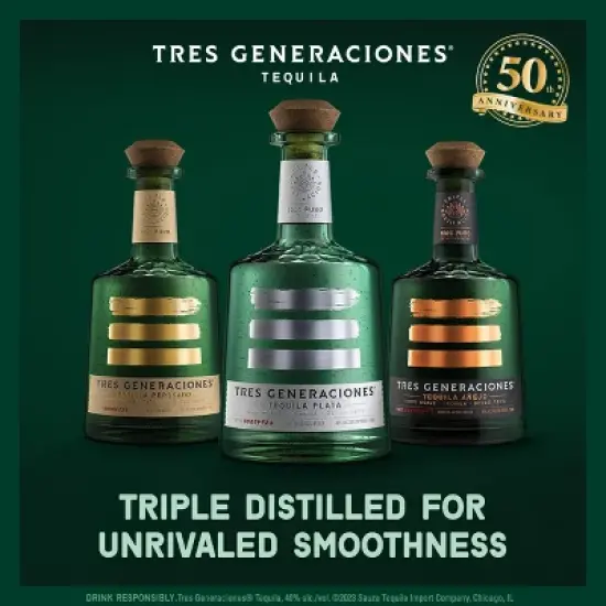 Tres Generaciones Anejo Tequila - 750ml Bottle image {6}
