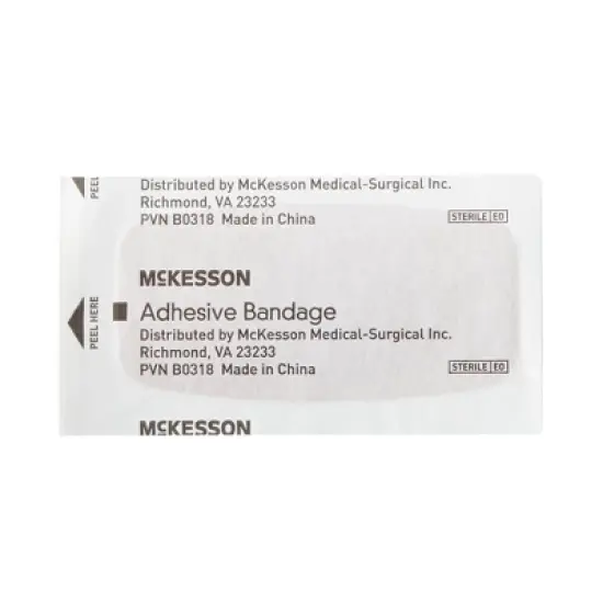 McKesson Tan Fabric Adhesive Bandage Sterile 2 x 4" image {2}