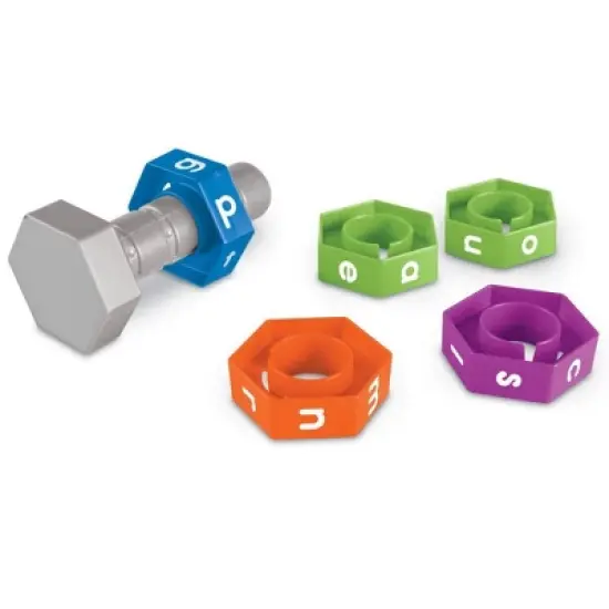 Learning Resources Word Construction, Spelling Activity Kit, Classroom Game, 36 Pieces, Ages 5+ image {2}