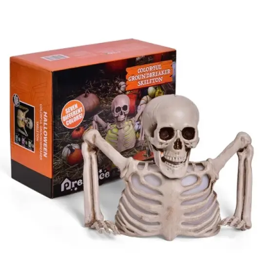 Presence 10-inch Halloween Colorful Groundbreaker Skeleton image {3}