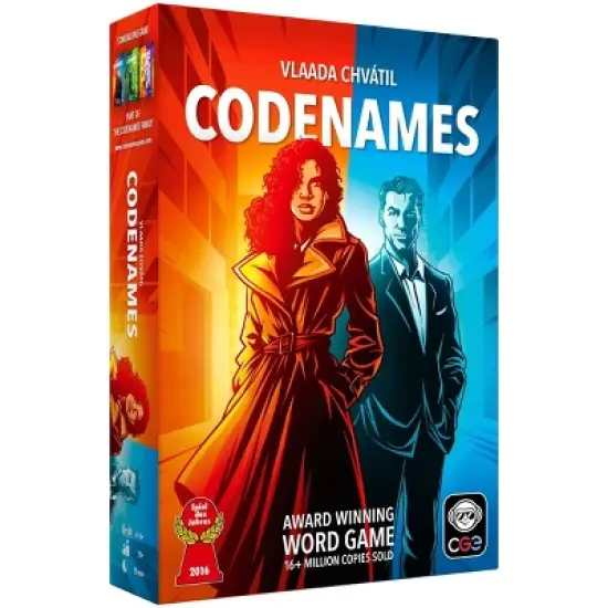 Czech Games Edition Codenames Game: Social Skills, 4+ Players Party Board, Card Holder, 15-Minute Play image {6}