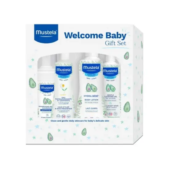 Mustela Welcome Baby Gift Set - 4pc image {8}
