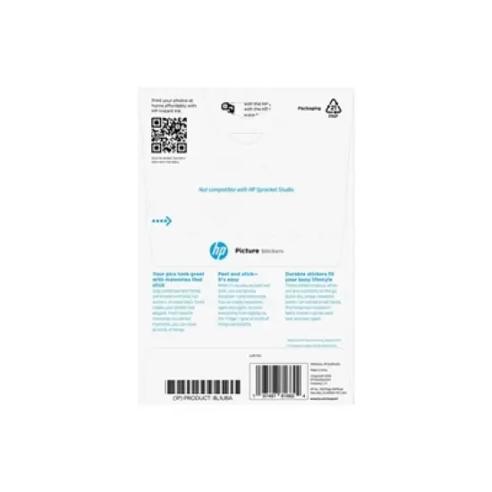 HP Picture Stickers 4 x 6 in. (101 x 152 mm) 25 sheets image {2}