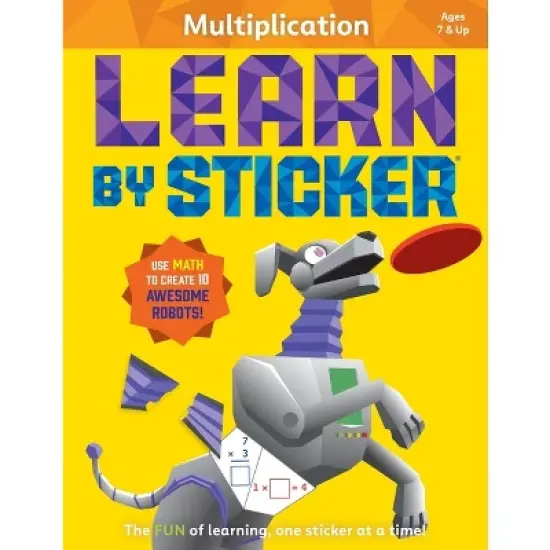 Learn by Sticker: Multiplication - by  Workman Publishing (Paperback) image {1}