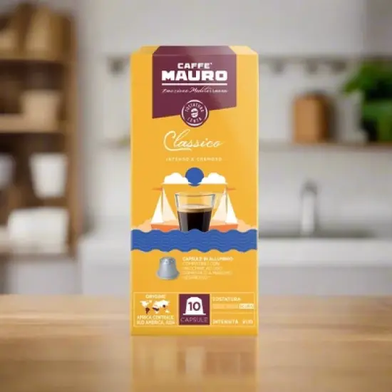Caffe Mauro Classico Nespresso Coffee Capsules 10ct image {1}