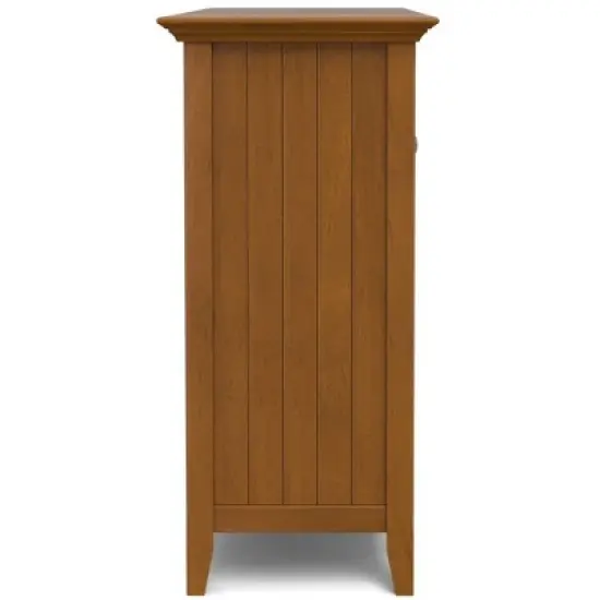 Freemont Sideboard Buffet with Storage, Adjustable Shelves & Bronze Knobs - WyndenHall: Holds 12 Bottles, Solid Wood image {4}