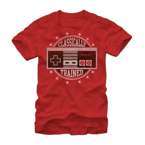 Men's Nintendo Classically Trained NES Controller T-Shirt image {3}