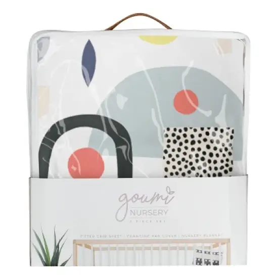 goumikids Organic Bedding Set - Dream Big - 3pc image {1}