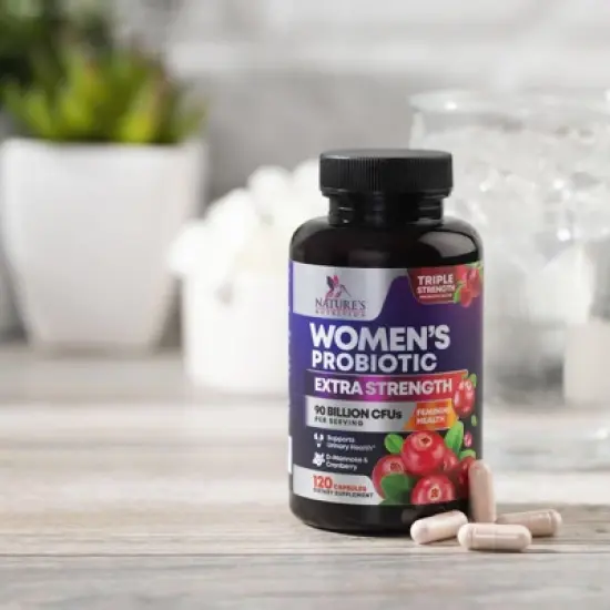 Formulated Probiotics for Women with Prebiotics - Womens Probiotic for Support - 60 Count;120 Count image {7}