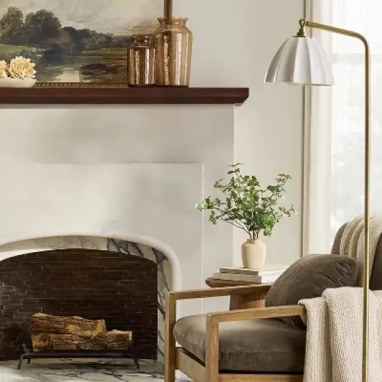 17" Faux Gypsophila Leaf Plant - Hearth & Hand&trade; with Magnolia image {1}