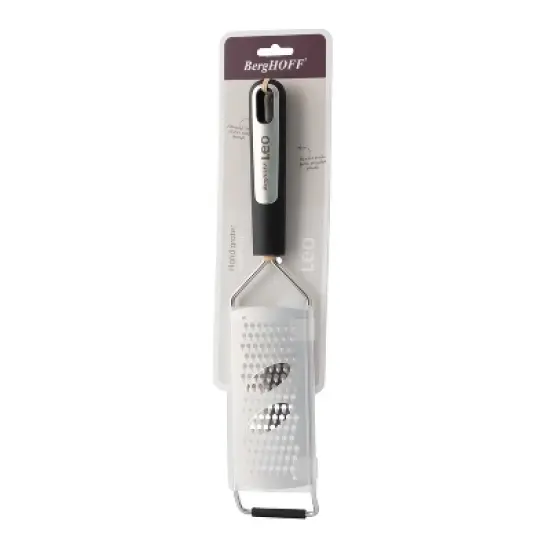 BergHOFF Graphite Stainless Steel Hand Grater 12.5", Recycled Material image {4}