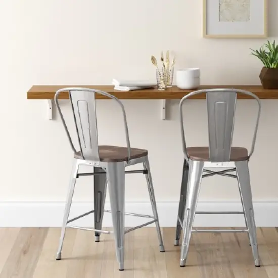 Carlisle Counter Stool Natural - Threshold&trade; image {1}