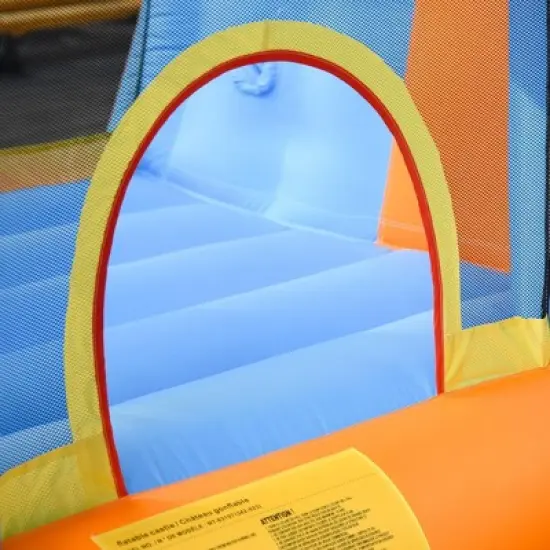 NAYSAYE Above Ground Pool Inflatable Water Slide Bounce House Multi Activity for Kids Backyard Fun, Multicolor, 13.70"*11.80"*6.20" image {2}