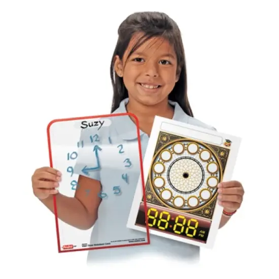 Roylco&reg; Wipe Clean Worksheet Covers, 10/Pack image {2}